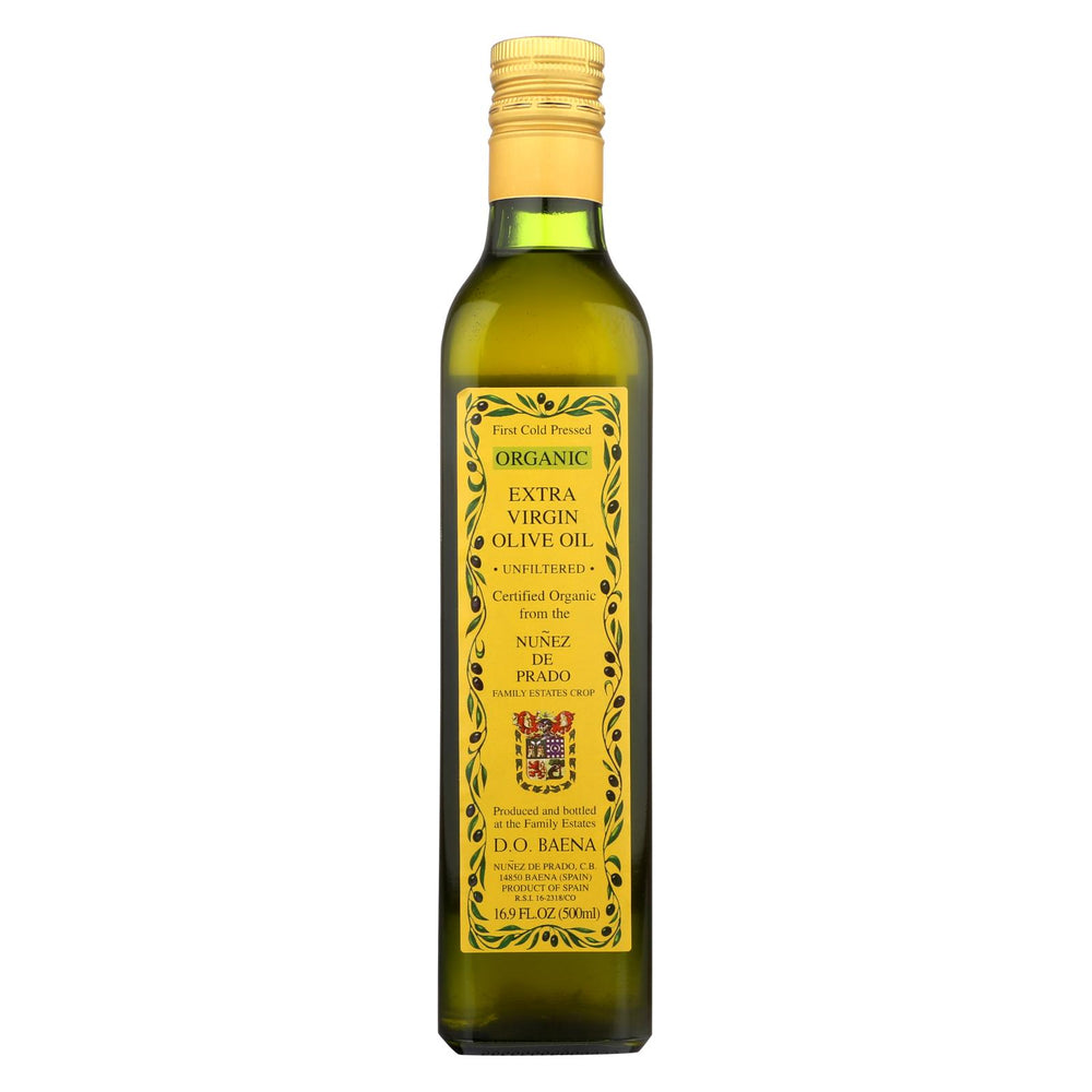 Nunez De Prado Olive Oil - Extra Virgin - Case Of 12 - 500 Ml