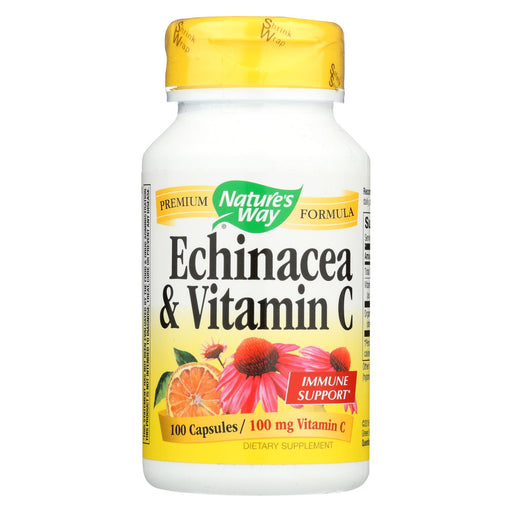 Nature's Way Echinacea And Vitamin C - 492 Mg - 100 Capsules