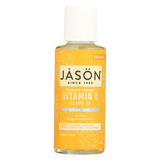 Jason Vitamin E Pure Natural Skin Oil Maximum Strength - 45000 Iu - 2 Fl Oz