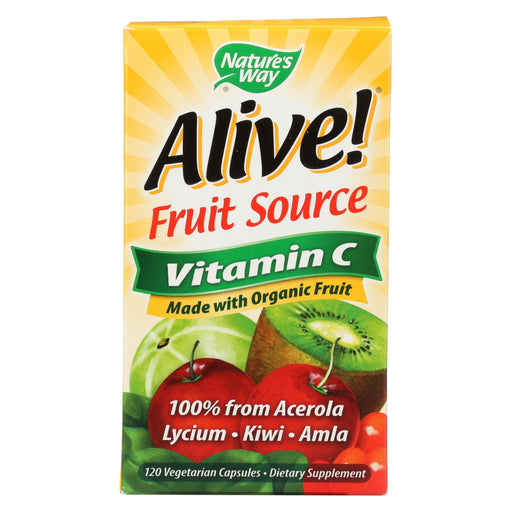 Nature's Way Alive! Vitamin C - 120 Vcap