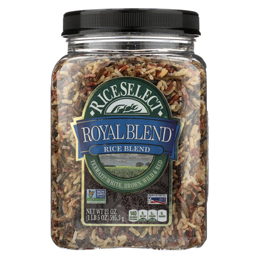 Rice Select Royal Blend - White, Brown And Red - Case Of 4 - 21 Oz.