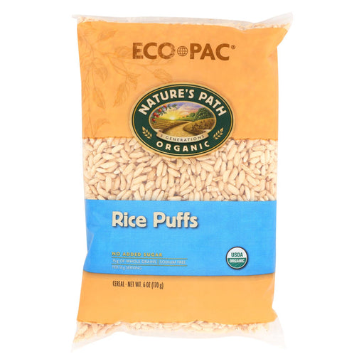 Nature's Path Organic Rice Puffs Cereal - Case Of 12 - 6 Oz.