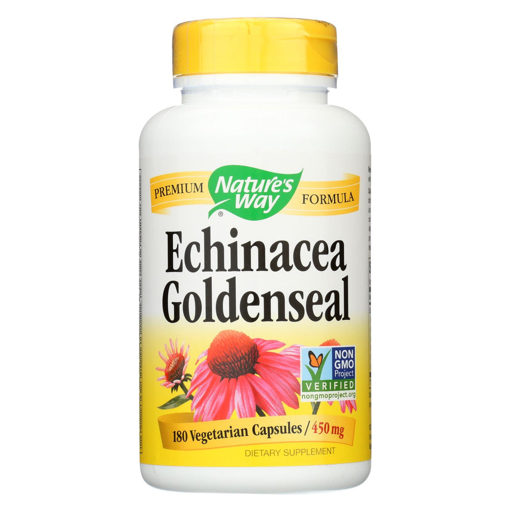 Nature's Way Echinacea Goldenseal - 180 Capsules