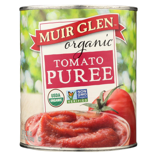 Muir Glen Muir Tomato Puree - Tomato - Case Of 12 - 28 Oz.
