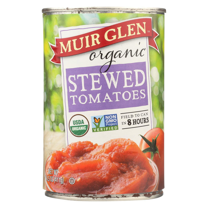 Muir Glen Stewed Tomato - Tomato - Case Of 12 - 14.5 Oz.