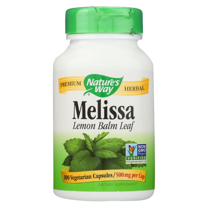 Nature's Way Melissa Leaves - 100 Capsules