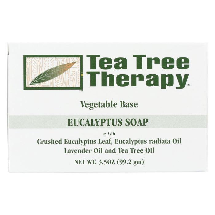 Tea Tree Therapy Eucalyptus Soap Vegetable Base - 3.5 Oz