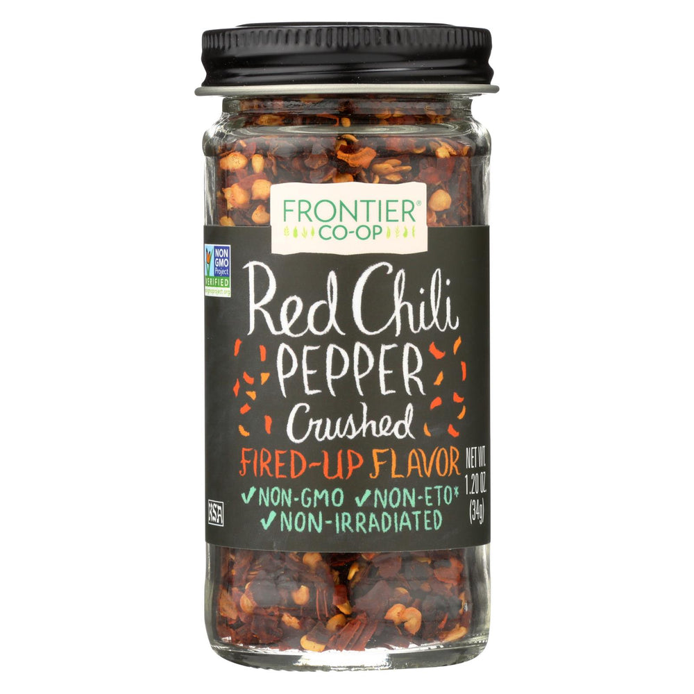 Frontier Herb Red Chili Peppers - Crushed - 1.2 Oz