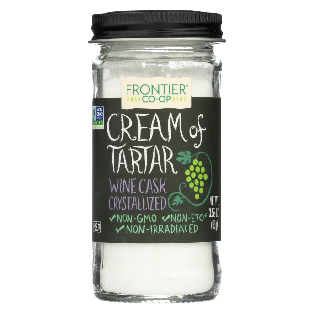 Frontier Herb Cream Of Tartar - 3.52 Oz
