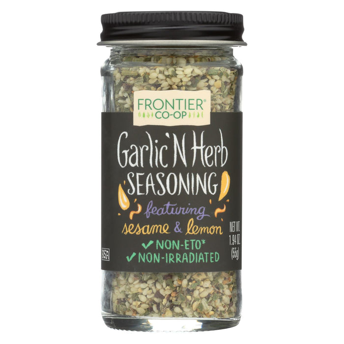 Frontier Herb Garlic N Herb Seasoning Blend - 1.68 Oz