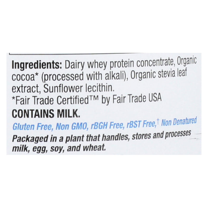Tera's Whey Protein - Rbgh Free - Fair Trade Dark Chocolate - 12 Oz