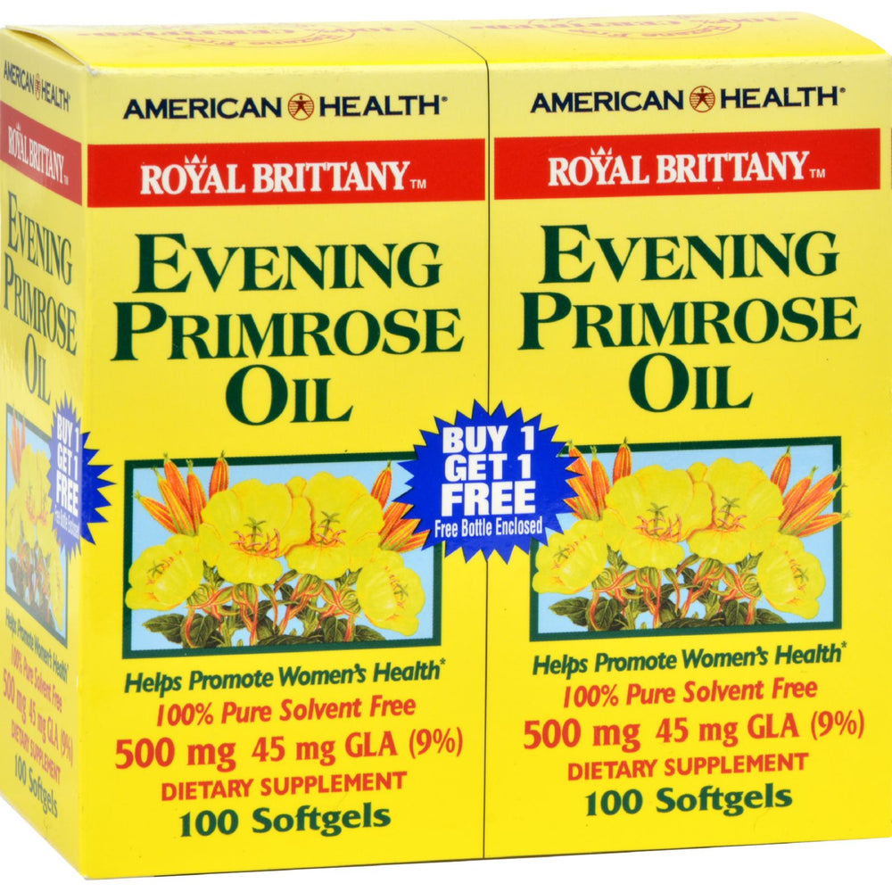 American Health Royal Brittany Evening Primrose Oil 100+100 Softgels