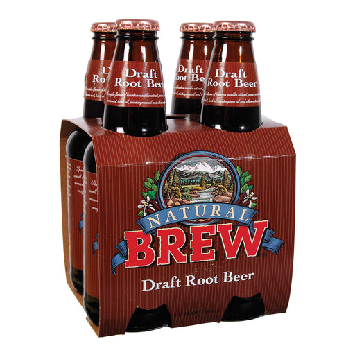 Natural Brew Soda Draft Root Beer - Case Of 6 - 12 Fl Oz.
