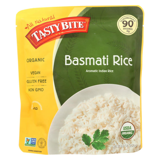 Tasty Bite Rice - Organic - Basmati - 8.8 Oz - Case Of 6