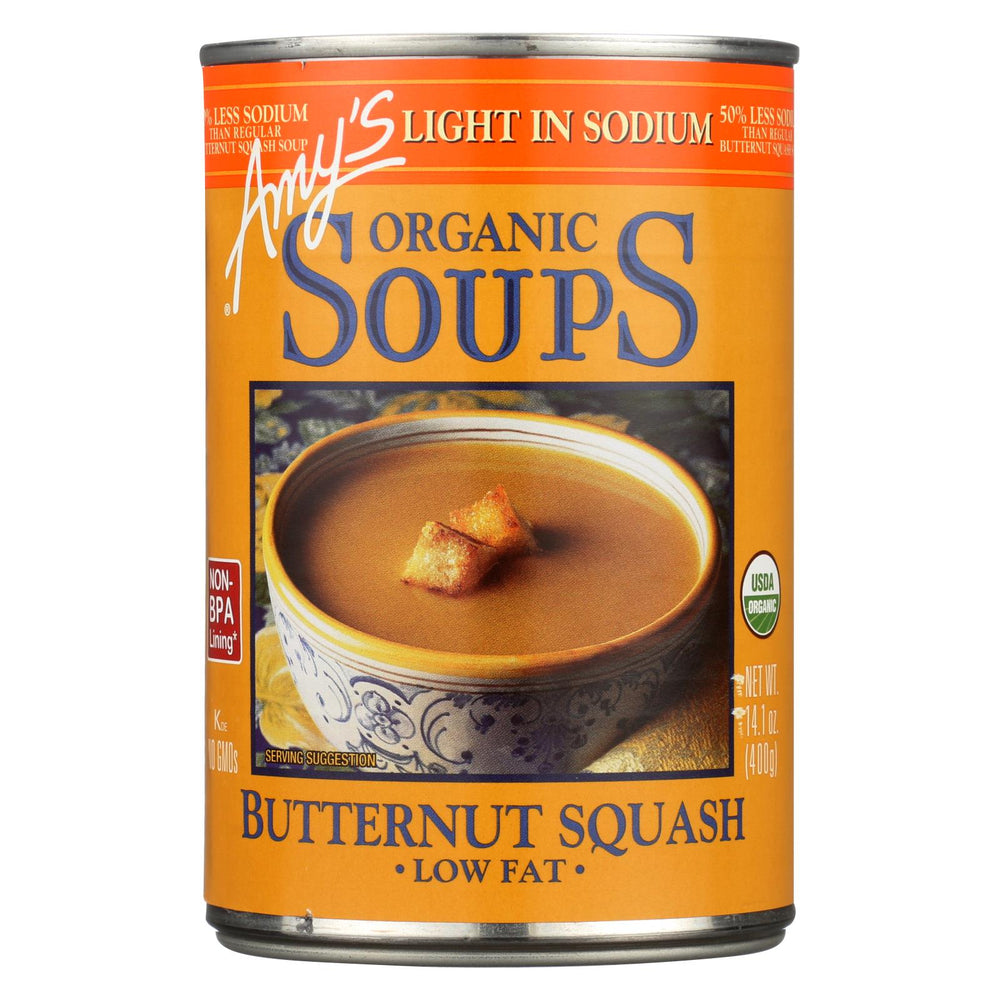Amy's Organic Low Sodium Butternut Squash Soup - Case Of 12 - 14.1 Oz