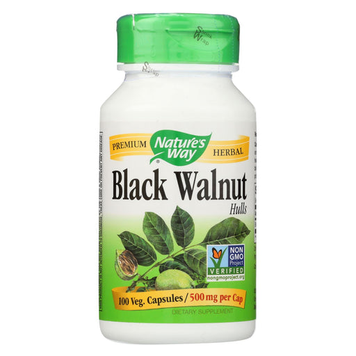 Nature's Way Black Walnut Hulls - 100 Capsules