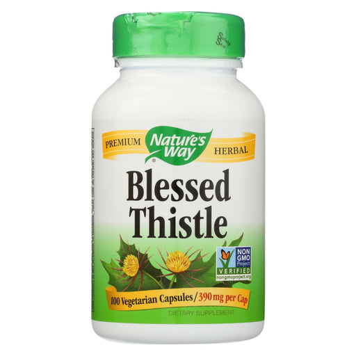 Nature's Way Blessed Thistle Herb - 100 Capsules