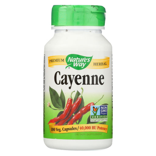 Nature's Way Cayenne And Pepper - 450 Mg - 100 Capsules