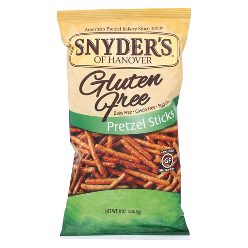 Snyder's Of Hanover Pretzel Sticks - Gluten Free - Case Of 12 - 8 Oz.