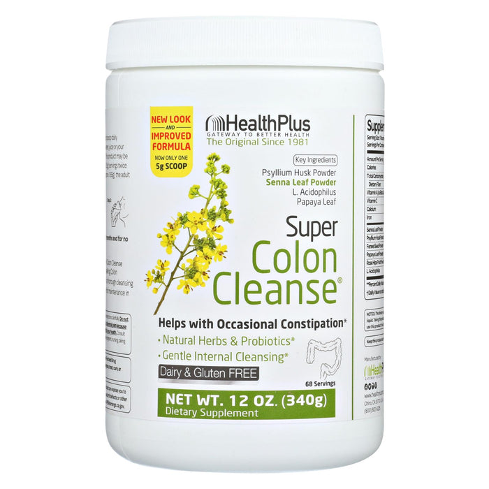 Health Plus Super Colon Cleanse - 12 Oz