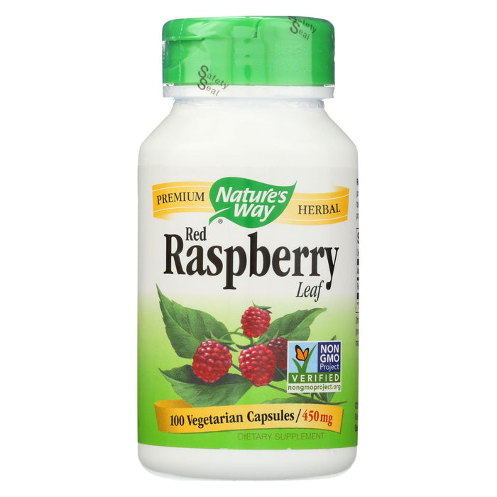 Nature's Way Red Raspberry Leaves - 100 Capsules