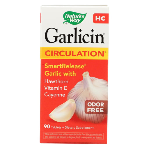 Nature's Way Garlicin Hc - 90 Tablets