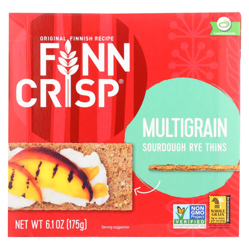 Finn Crisp Crispbread - Thin - Multigrain - 6.2 Oz - Case Of 9