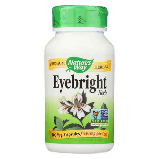 Nature's Way Eyebright Herb - 100 Capsules