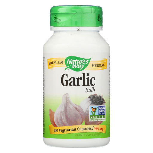 Nature's Way Garlic Bulb - 100 Capsules