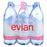 Evians Spring Water Spring Water - Plastic - Case Of 2 - 6-1 Ltr