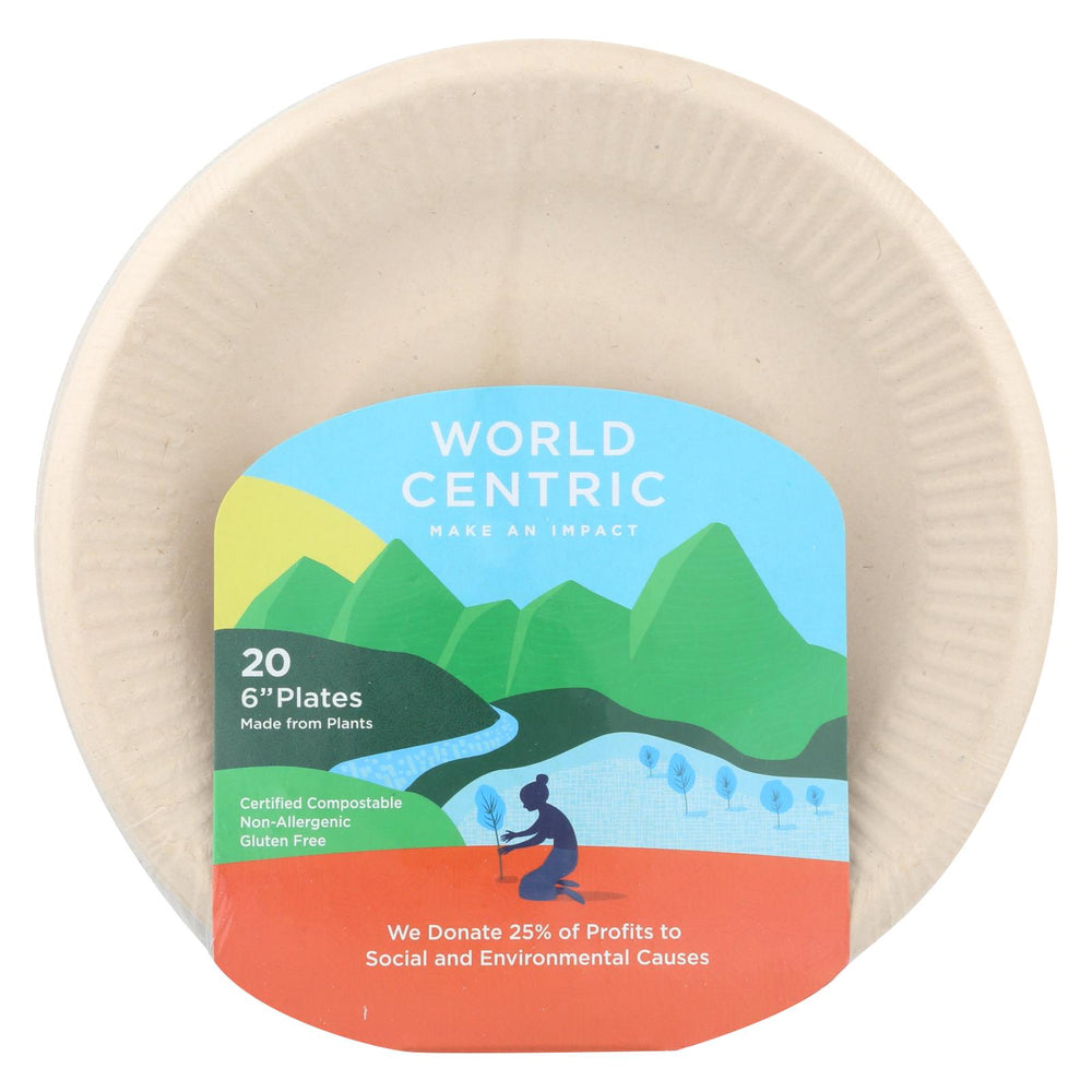 World Centric Ripple Edge Plate - Case Of 12 - 20 Count