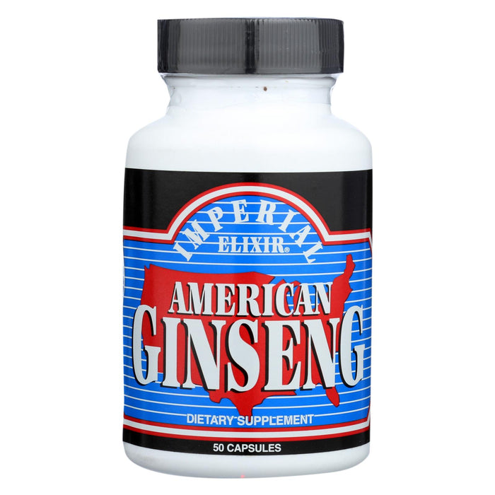 Imperial Elixir Ginseng American - 50 Caps