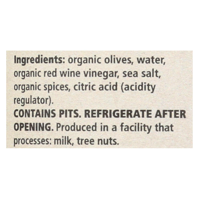 Divina Organic Greek Mixed Olives - Case Of 6 - 6.35 Oz.