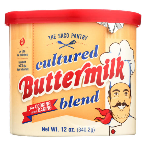 Saco Foods Buttermilk Powder Blend - Cultured - 12 Oz - Case Of 12