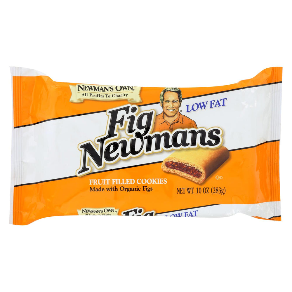 Newman's Own Organics Fig Newman's - Low Fat - Case Of 6 - 10 Oz.