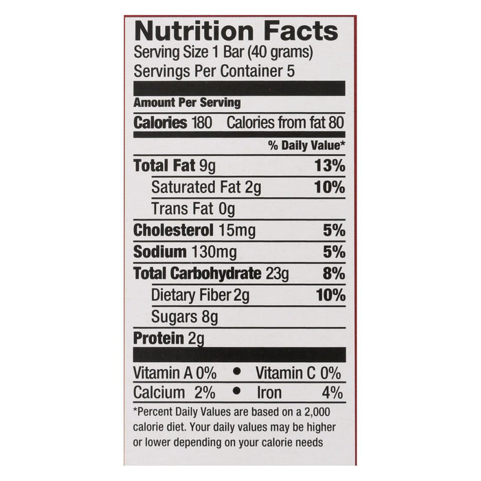 Pamela's Products Oat Chocolate Chip Whenever Bars - Coconut - Case Of 6 - 1.41 Oz.