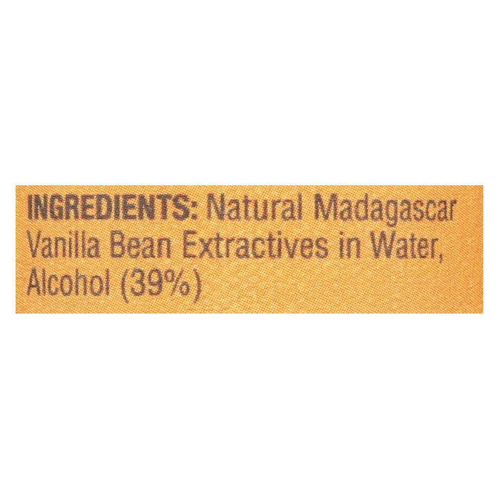 Madecasse Pure Vanilla Extract - Case Of 12 - 2 Fl Oz.