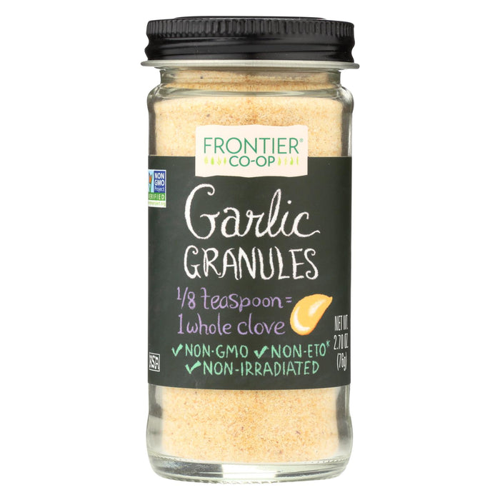 Frontier Herb Garlic - Granules - 2.70 Oz