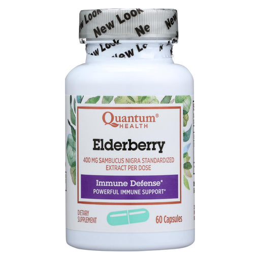Quantum Elderberry Immune Defense Extract - 400 Mg - 60 Capsules
