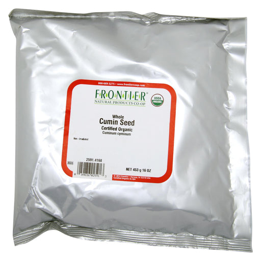 Frontier Herb Cumin Seed - Organic - Whole - Bulk - 1 Lb
