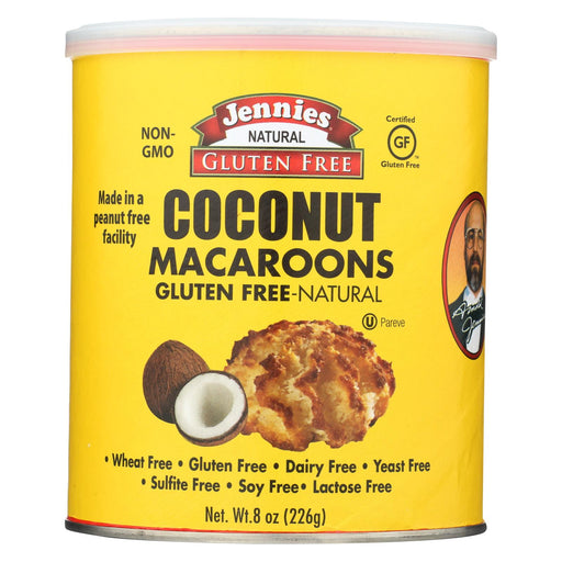 Jennie's Coconut Macaroon - Case Of 12 - 8 Oz.
