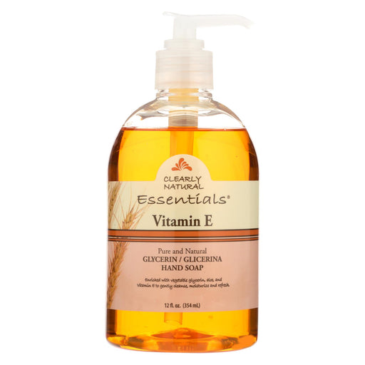 Clearly Natural Pure And Natural Glycerine Hand Soap Vitamin E - 12 Fl Oz