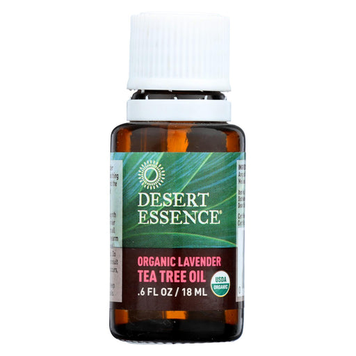 Desert Essence Oil Lavender And Tea Tree - 0.6 Fl Oz