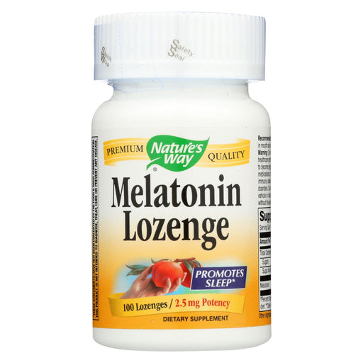 Nature's Way Melatonin Lozenge Fruit - 2.5 Mg - 100 Lozenges