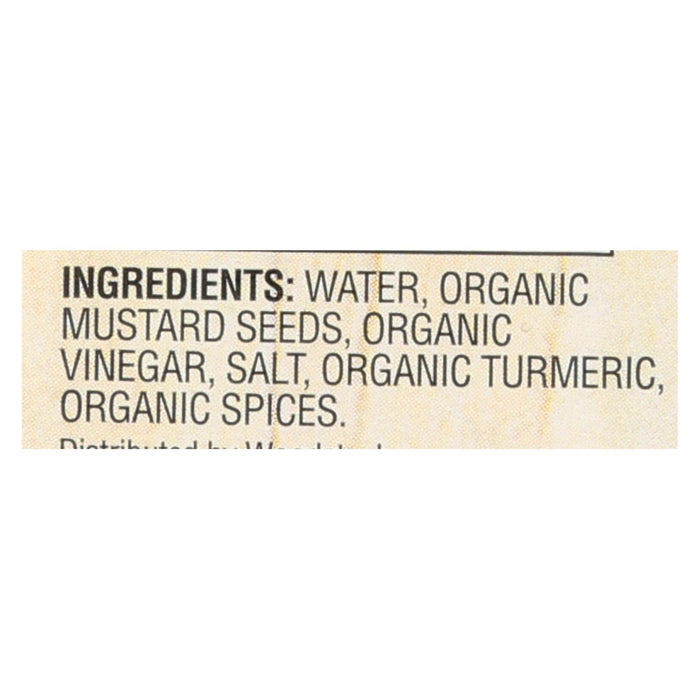 Woodstock Organic Mustard - Dijon - Case Of 12 - 8 Oz.