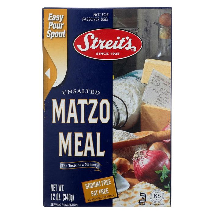 Streit's Matzo - Meal - Case Of 18 - 12 Oz.