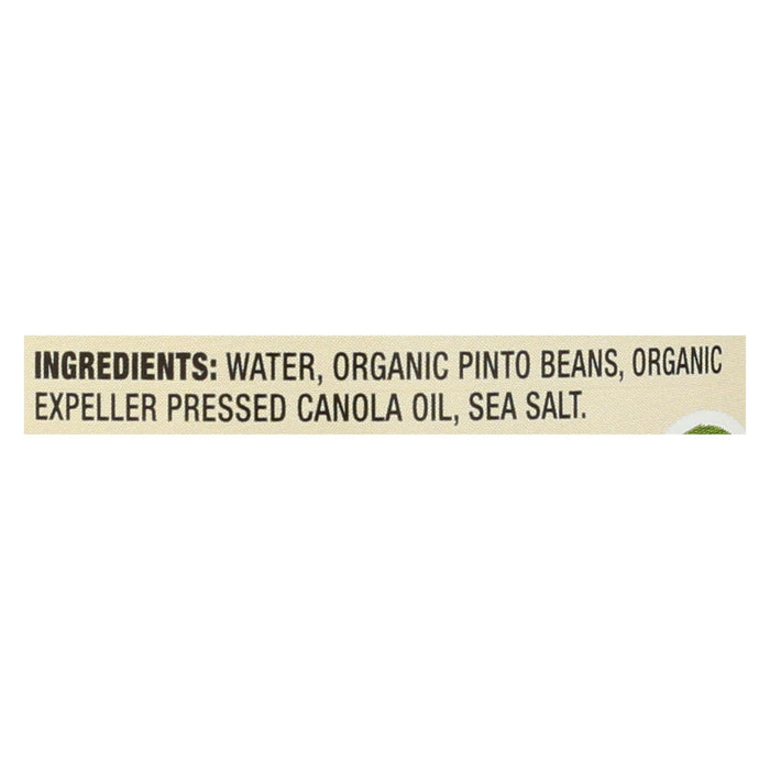 Bearitos Organic Refried Beans - Traditional - Case Of 12 - 16 Oz.