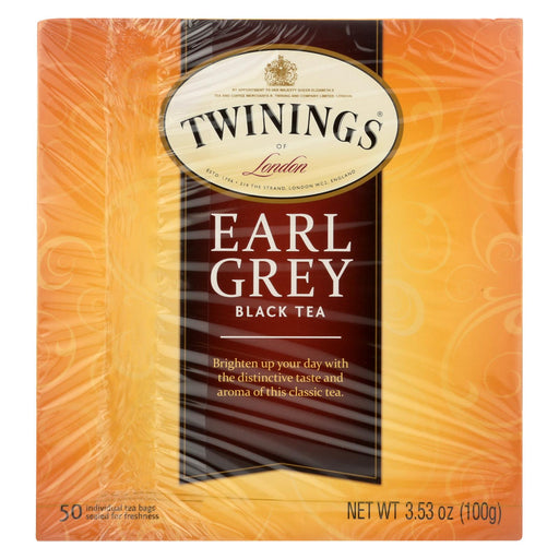 Twining's Tea Green Tea - Earl Grey - Case Of 6 - 50 Bags