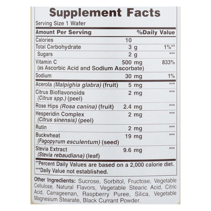 American Health Super Acerola Plus - 500 Mg - 100 Chewable Wafers
