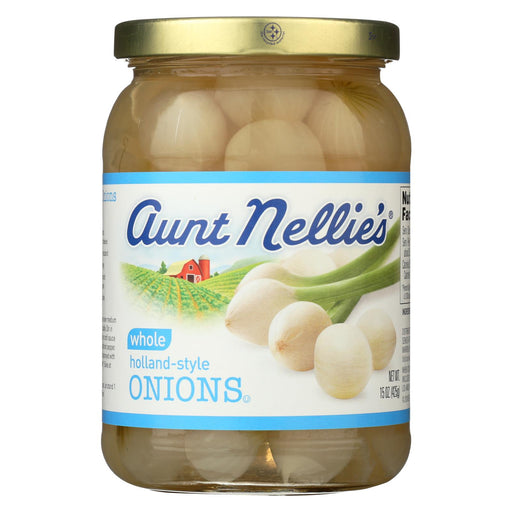 Aunt Nellie's Whole Holland-style Onions -15 Oz.